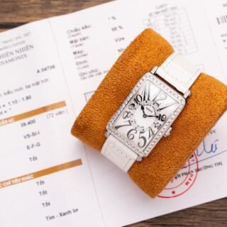 Franck Muller Island With Natural Diamond Replica Watch Women's 36mm - Đồng Hồ Replica 1:1