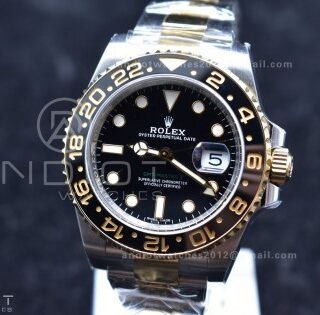 GMT-Master II 116713 Two Tone SS/YG 904L Steel Clean 1:1 Best Edition VR3186