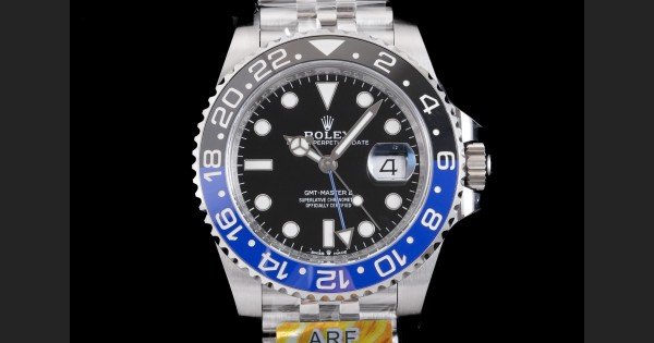 GMT-Master II 126710 BLNR Black/Blue Ceramic ARF 1:1 Batgirl Best Edition Black Dial On Jubilee Bracelet DD3285