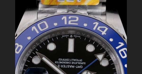 GMT-Master II 126710 BLNR Black/Blue Ceramic ARF 1:1 Batgirl Best Edition Black Dial On Jubilee Bracelet DD3285