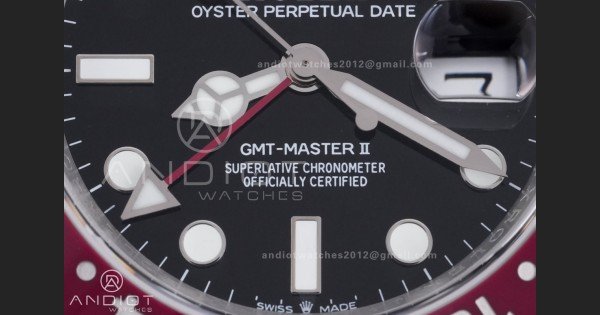 GMT-Master II 126710 BLRO Blue/Red V3 904L SS QF 1:1 Pepsi Best Edition Black Dial On Oyster Bracelet DD3285