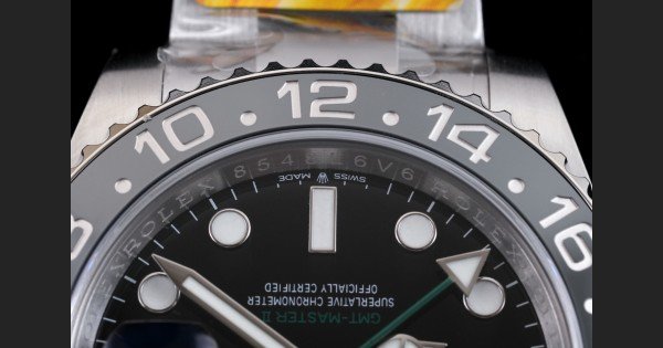 GMT-Master II 126710 GRNR Black/Gray Ceramic ARF 1:1 Bruce Wayne Best Edition Black Dial On Oyster Bracelet DD3285