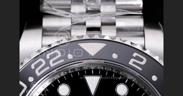 GMT-Master II 126710 GRNR Black/Gray Ceramic VSF Best Edition Bruce Wayne on Jubilee Bracelet DD3285 V3
