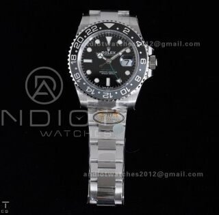 GMT-Master II 126710 GRNR Gray/Black Ceramic 904L ARF 1:1 Best Edition on Oyster Bracelet New SH3285 V2