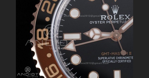 GMT Master II 126711 CHNR 904L SS ARF 1:1 Root Beer Best Edition on SS/RG Bracelet New SH3285 V2 (Gain Weight)
