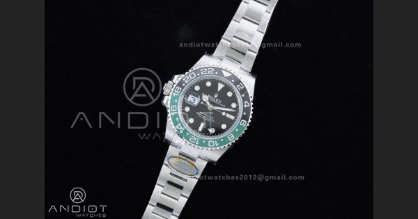 GMT Master II 126720 VTNR LHD 904L SS ARF 1:1 Best Edition on Oyster Bracelet New SH3285 V2