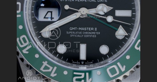 GMT Master II 126720 VTNR LHD 904L SS ARF 1:1 Best Edition on Oyster Bracelet New SH3285 V2