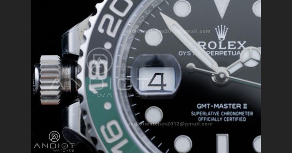 GMT Master II 126720 VTNR LHD 904L SS ARF 1:1 Best Edition on Oyster Bracelet New SH3285 V2