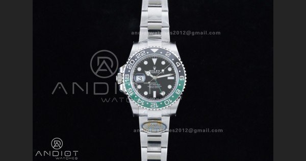 GMT Master II 126720 VTNR LHD 904L SS ARF 1:1 Best Edition on Oyster Bracelet New SH3285 V2