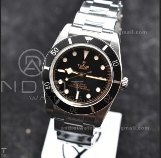 Heritage Black Bay 37mm SS ZF 1:1 Best Edition Black Dial on SS Bracelet A2824