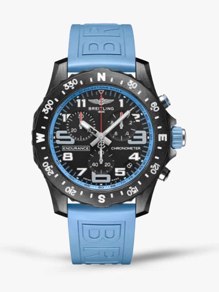 High-Quality Breitling Professional Endurance Pro X82310281B1S1 Replica – Blue Rubber Strap, Swiss Sport Chronograph Watch