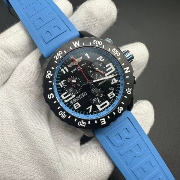 High-Quality Breitling Professional Endurance Pro X82310281B1S1 Replica – Blue Rubber Strap, Swiss Sport Chronograph Watch