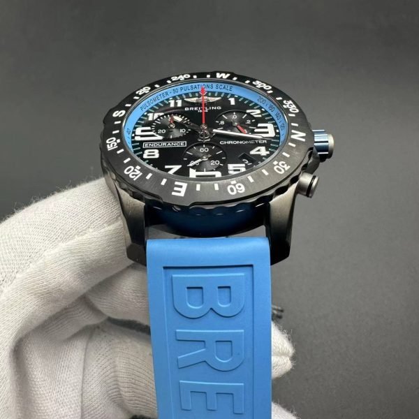 High-Quality Breitling Professional Endurance Pro X82310281B1S1 Replica – Blue Rubber Strap, Swiss Sport Chronograph Watch