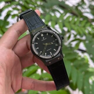 Hublot Classic Fusion Ceramic With Diamonds Replica 1:1 Watch JJZ 42mm - Đồng Hồ Replica 1:1
