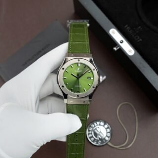 Hublot Classic Fusion Titanium Black Replica Watches Movement SW300 Weight 84 Gram 42mm - Đồng Hồ Replica 1:1