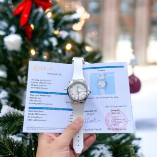 Hublot Replica Watch Orlinski Custom Moissanite Diamonds White Dial 40mm - Đồng Hồ Replica 1:1