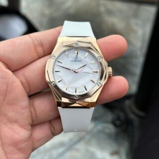 Hublot Replica Watch Orlinski King Gold White Dial APS Factory 40mm - Đồng Hồ Replica 1:1