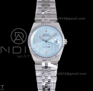 Land Dweller 127336 SS ESF Ice Blue Dial On SS Bracelet A7135