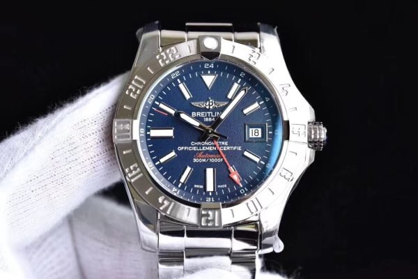 Luxury Replica Breitling Avenger II GMT A3239011/C872 Blue Dial Men's Watch – Swiss Precision
