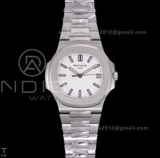 Nautilus 5711 BBF 1:1 Best Edition White Dial on SS Bracelet DD324 Super Clone