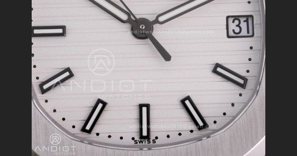 Nautilus 5711 BBF 1:1 Best Edition White Dial on SS Bracelet DD324 Super Clone