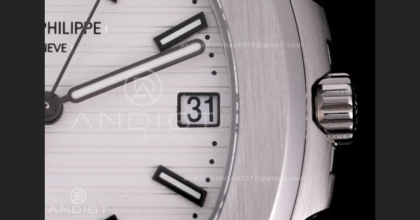 Nautilus 5711 BBF 1:1 Best Edition White Dial on SS Bracelet DD324 Super Clone