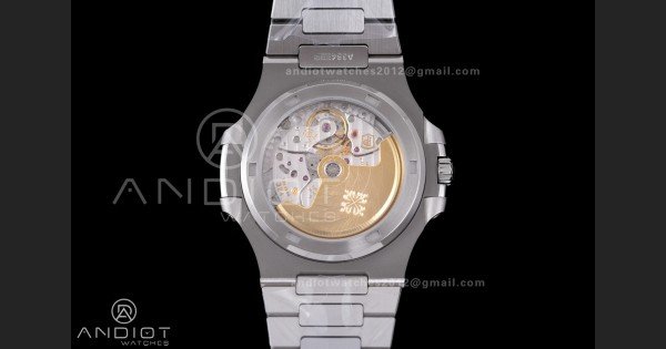 Nautilus 5711 DDF 1:1 Best Edition Old Blue Textured Dial on SS Bracelet DD324 Super Clone