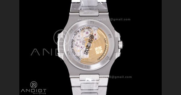 Nautilus 5711 DDF 1:1 Best Edition Tiffany Blue Dial on SS Bracelet DD324 Super Clone