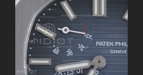 Nautilus 5712 SS PPF 1:1 Best Edition Blue Dial on SS Bracelet PPF240 Super Clone V4