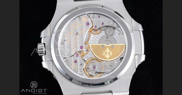 Nautilus 5712 SS PPF 1:1 Best Edition Blue Dial on SS Bracelet PPF240 Super Clone V4