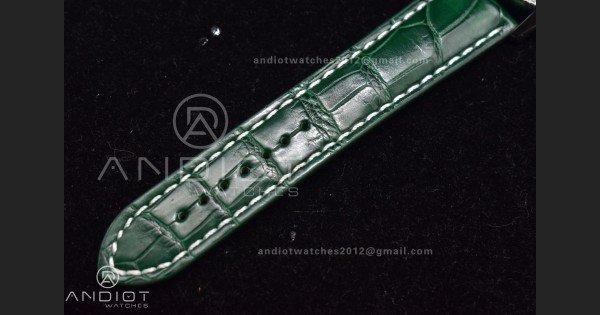 Navitimer 41mm TF 1:1 Best Edition Green Dial on Leather A2824