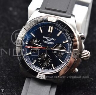 Navitimer B01 Chrono 43mm 1:1 Best Version SS/LE L-Blue/Blk BLS A7750