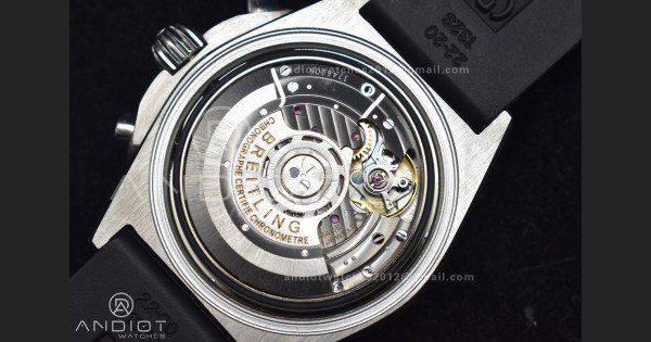 Navitimer B01 Chrono 43mm 1:1 Best Version SS/LE L-Silver/Blk BLS A7750