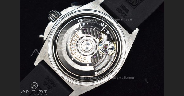 Navitimer B01 Chrono 43mm 1:1 Best Version SS/LE L-Silver/Blk BLS A7750