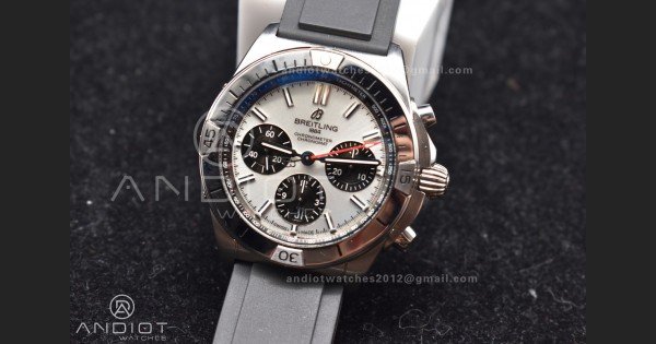 Navitimer B01 Chrono 43mm 1:1 Best Version SS/LE L-Silver/Blk BLS A7750