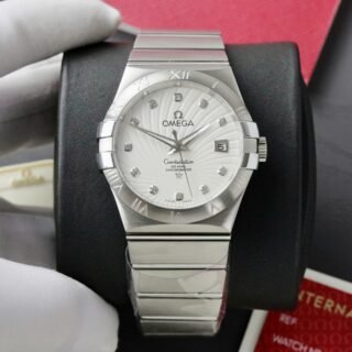 Omega Constellation Co-Axial Clone Watch White Dial 38mm - Đồng Hồ Replica 1:1