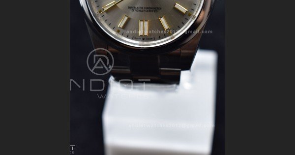 Oyster Perpetual 124300 41mm Clean 1:1 Best Edition 904L Steel Silver Dial VR3230