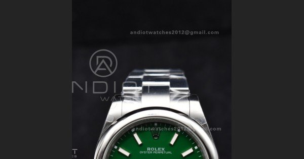 Oyster Perpetual 124300 41mm DIWF 1:1 Best Edition 904L Steel Green Dial A3230