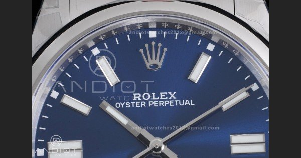 Oyster Perpetual 124300 41mm VSF 1:1 Best Edition 904L Steel Blue Dial DD3230 V2