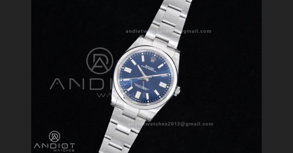 Oyster Perpetual 124300 41mm VSF 1:1 Best Edition 904L Steel Blue Dial DD3230 V2