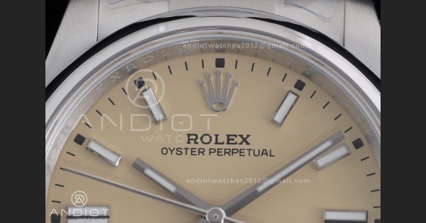 Oyster Perpetual 126000 36mm KRF 1:1 Best Edition 904L Steel Beige Dial VR3230