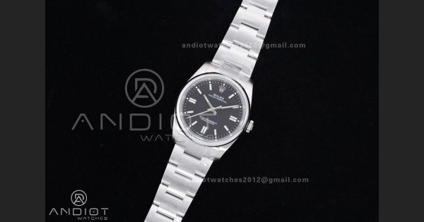Oyster Perpetual 126000 36mm KRF 1:1 Best Edition 904L Steel Black Dial VR3230