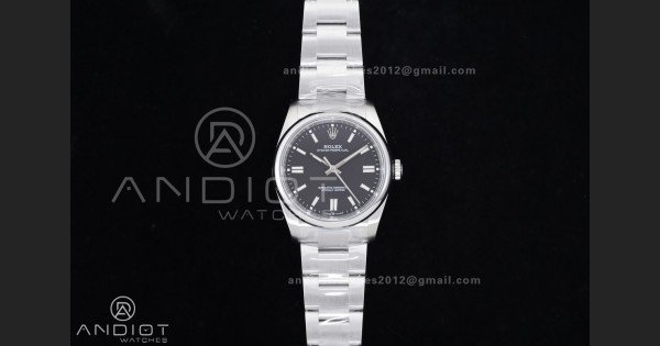 Oyster Perpetual 126000 36mm KRF 1:1 Best Edition 904L Steel Black Dial VR3230