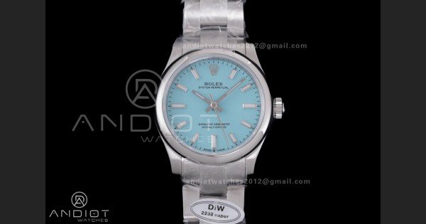 Oyster Perpetual 31mm 277200 DIWF Best Edition Turquoise Dial on SS Bracelet A2232