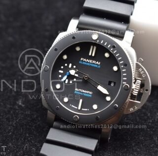 PAM683 Y SBF 1:1 Best Edition Black Dial on Black Rubber Strap XXXIV