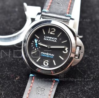 PAM724 America's Cup L.E SS/LE Black HWF A6497