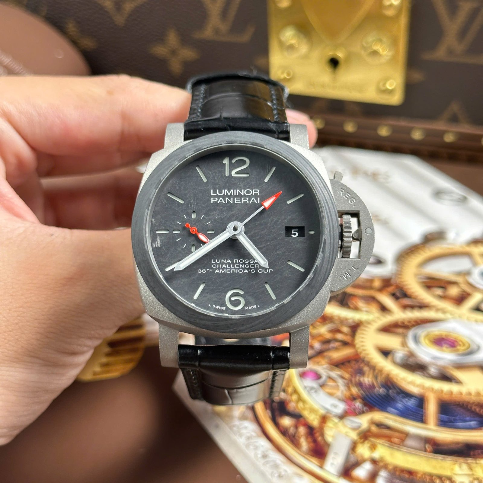 Panerai Luminor GMT PAM1096 Imitation Watches Automatic Movement VS Factory 42mm - Đồng Hồ Replica 1:1