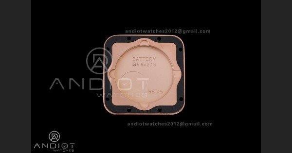 Panthère 27mm BVF 1:1 Best Edition RG White Dial Diamonds Bezel on RG Bracelet Ronda Quartz