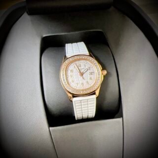 Patek Philippe Aquanaut 5067R Replica Watch White PP Factory 35.6mm - Đồng Hồ Replica 1:1