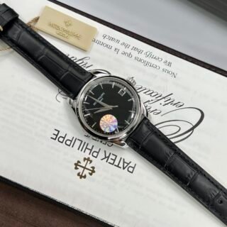 Patek Philippe Calatrava 5227G Replica 1:1 Watch Black GR Factory 39mm - Đồng Hồ Replica 1:1